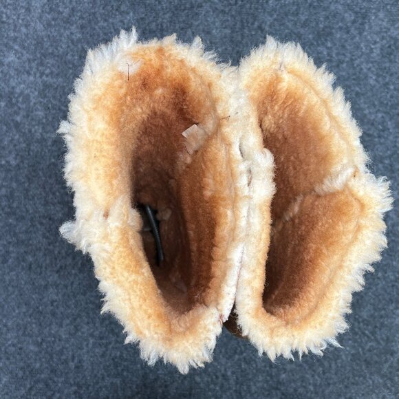 Born Helga Winter Boots Women's Size 9 Brown Shearling Lined Tall Outdoor Snow - Picture 11 of 16